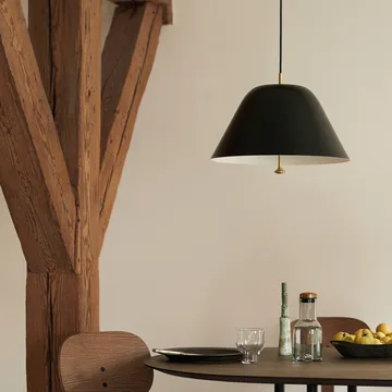 Levitate吊灯Ø40cm - 黑色_黄铜 - Audo Copenhagen