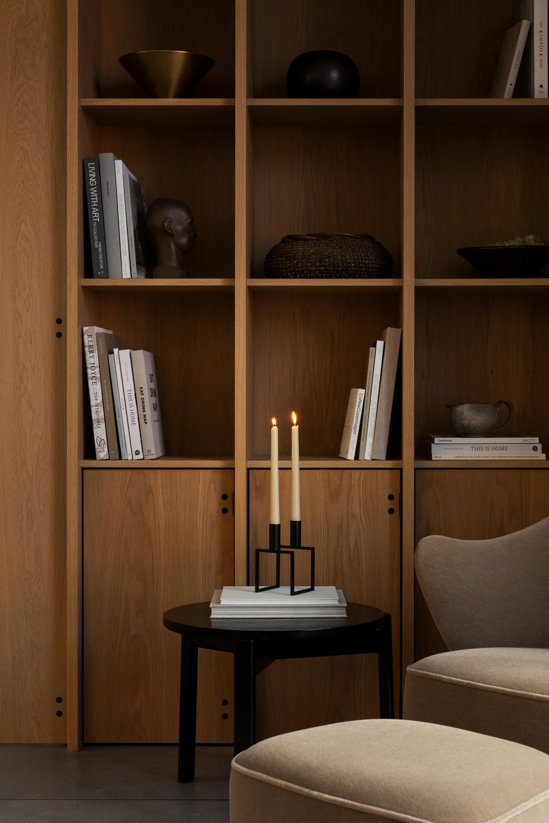 Line 烛台, 黑色 Audo Copenhagen