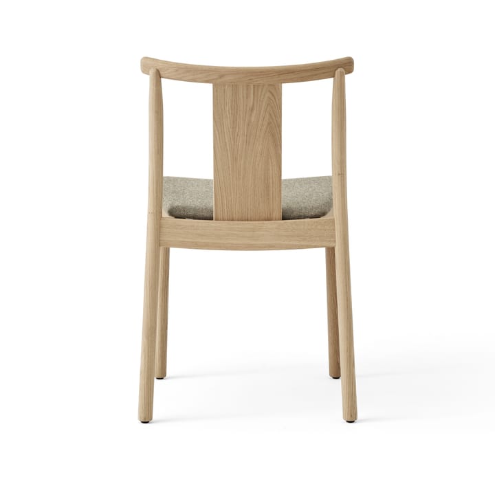 Merkur 椅子 with 靠枕|靠垫, 自然木色-Hallingdal 0200 米色 Audo Copenhagen