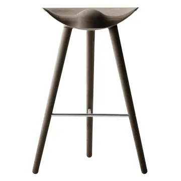 ML42 吧台椅77cm - 棕色涂油橡木-钢 - Audo Copenhagen