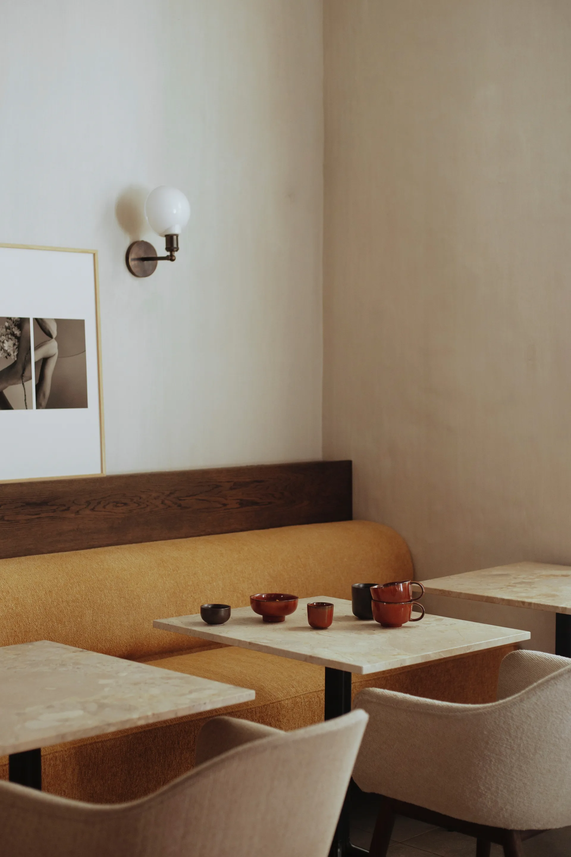 New Norm 陶瓷碗/矮脚碗  Ø12 cm, 红釉 Audo Copenhagen