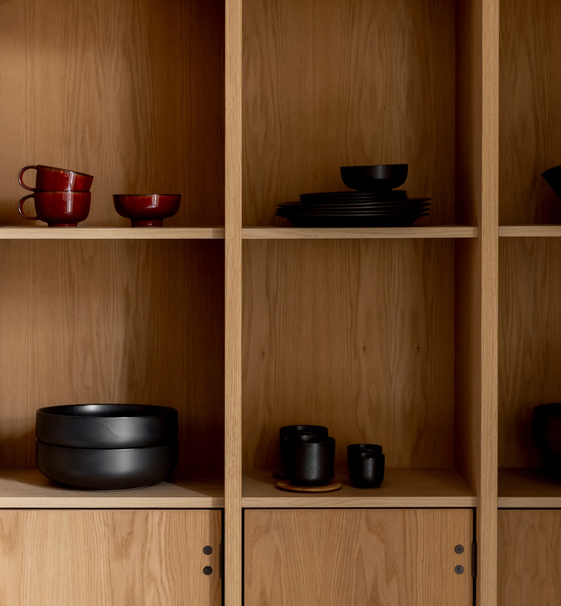 New Norm 陶瓷碗/矮脚碗  Ø12 cm, 深色釉 Audo Copenhagen