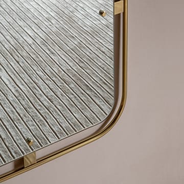 Nimbus 矩形镜子  - 抛光黄铜色 - Audo Copenhagen