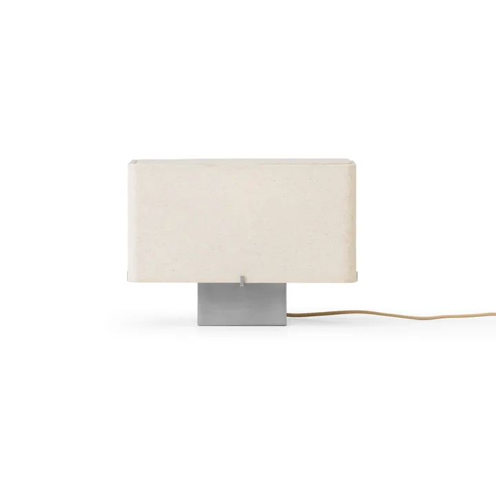 Nonna 台灯 24 cm - Brushed aluminium-沙色 - Audo Copenhagen