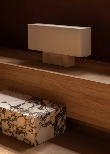 Nonna 台灯 30 cm - Travertine-沙色 - Audo Copenhagen