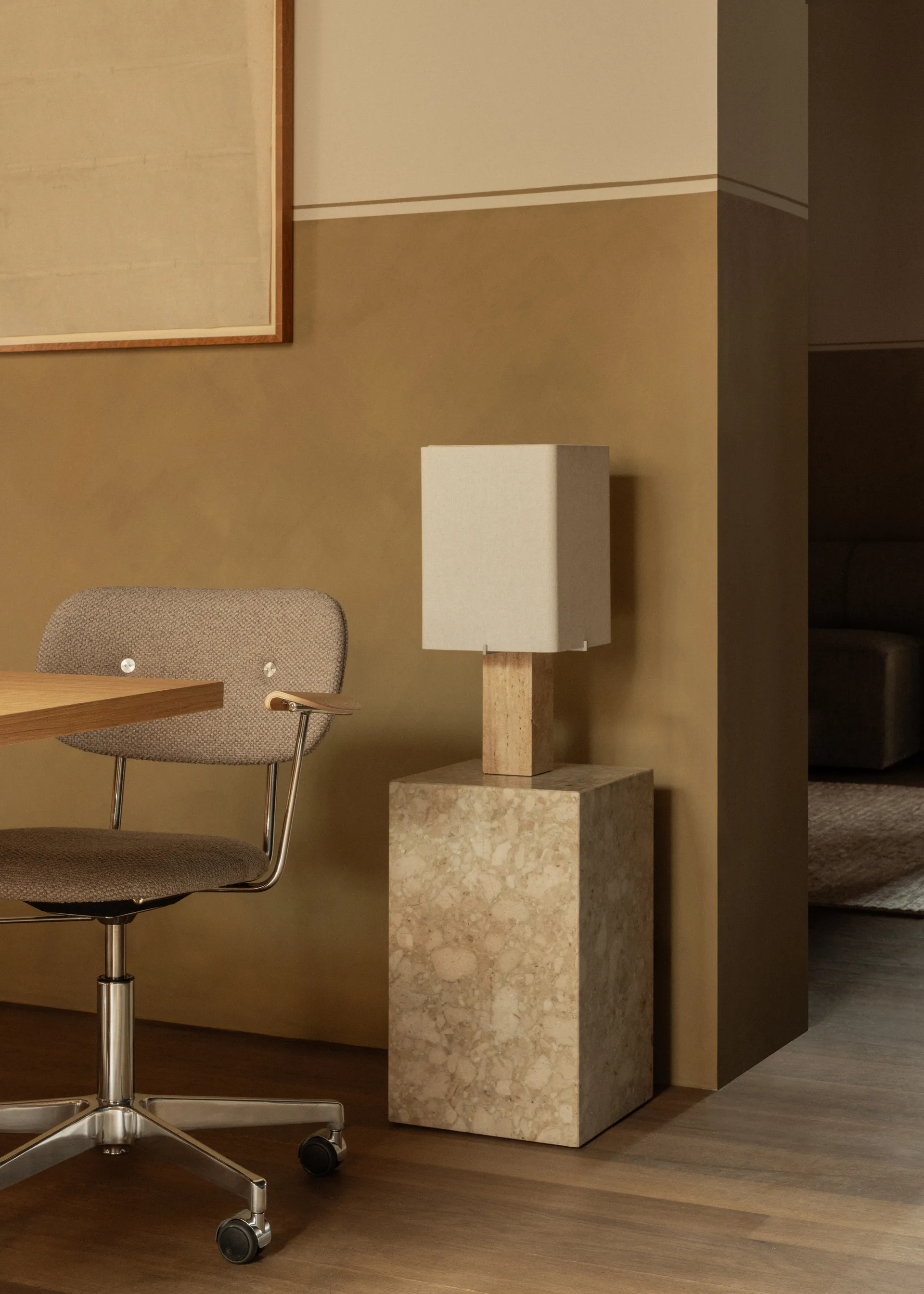 Nonna 台灯 49 cm, Travertine-沙色 Audo Copenhagen