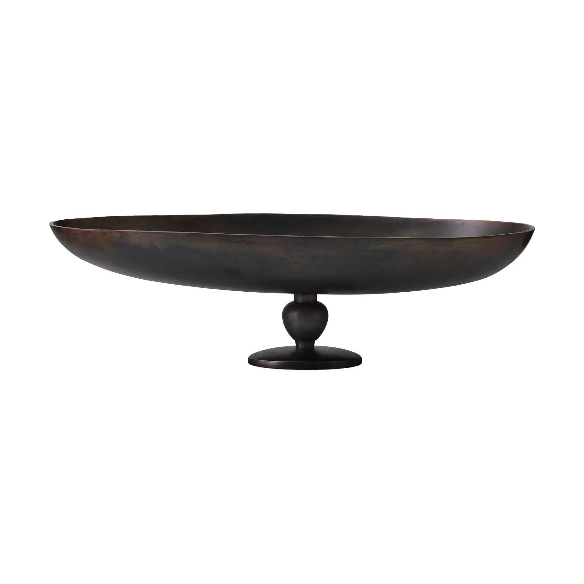 Pavot serving 托盘 on foot, 褐色 Audo Copenhagen