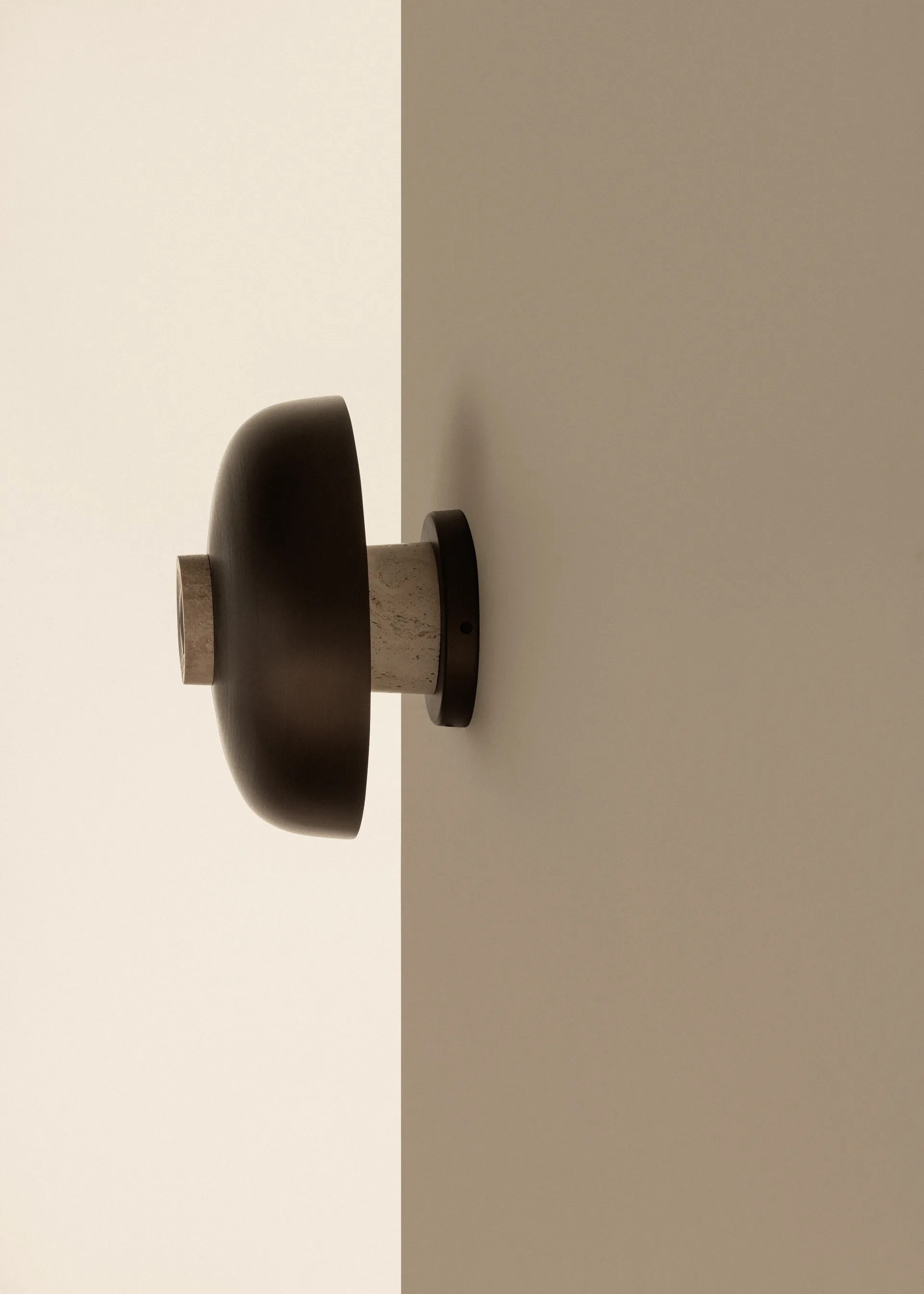 Reverse 壁灯 fixed installation, 青铜色 aluminium Audo Copenhagen