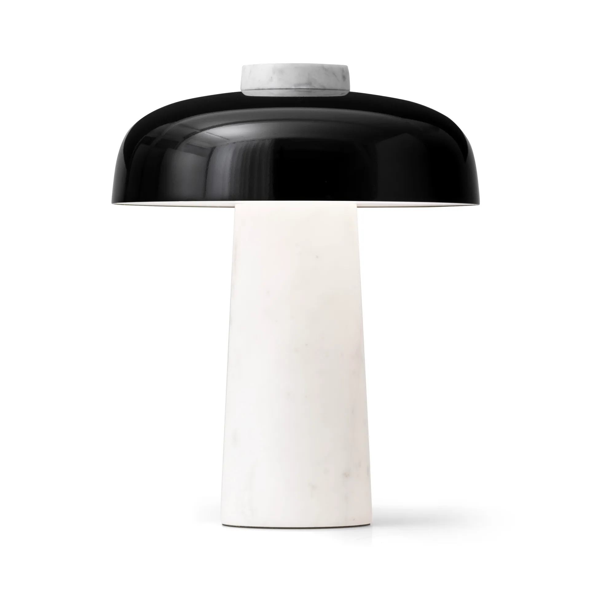 Reverse台灯30cm, 卡拉拉白_黑色 Audo Copenhagen