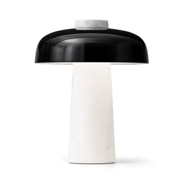 Reverse台灯30cm - 卡拉拉白_黑色 - Audo Copenhagen