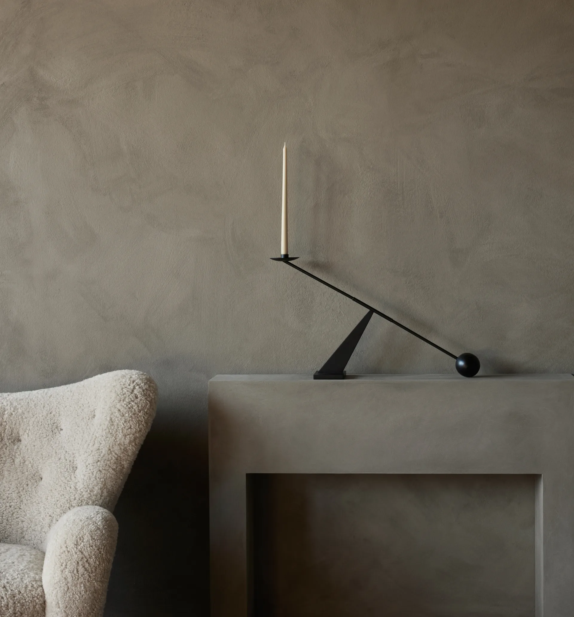 Spire 蜡烛 38cm 6件装, 象牙白 Audo Copenhagen
