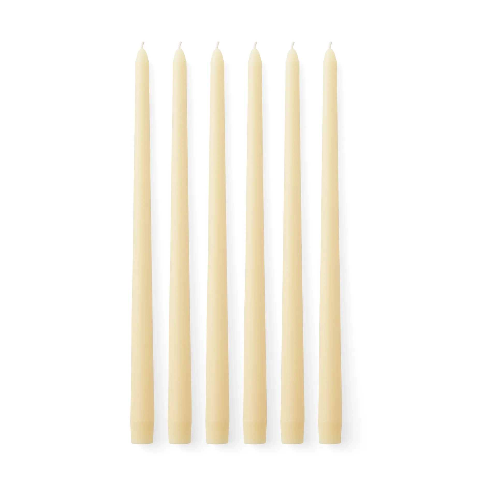 Spire candles 38 cm 六件套装, Ivory Audo Copenhagen