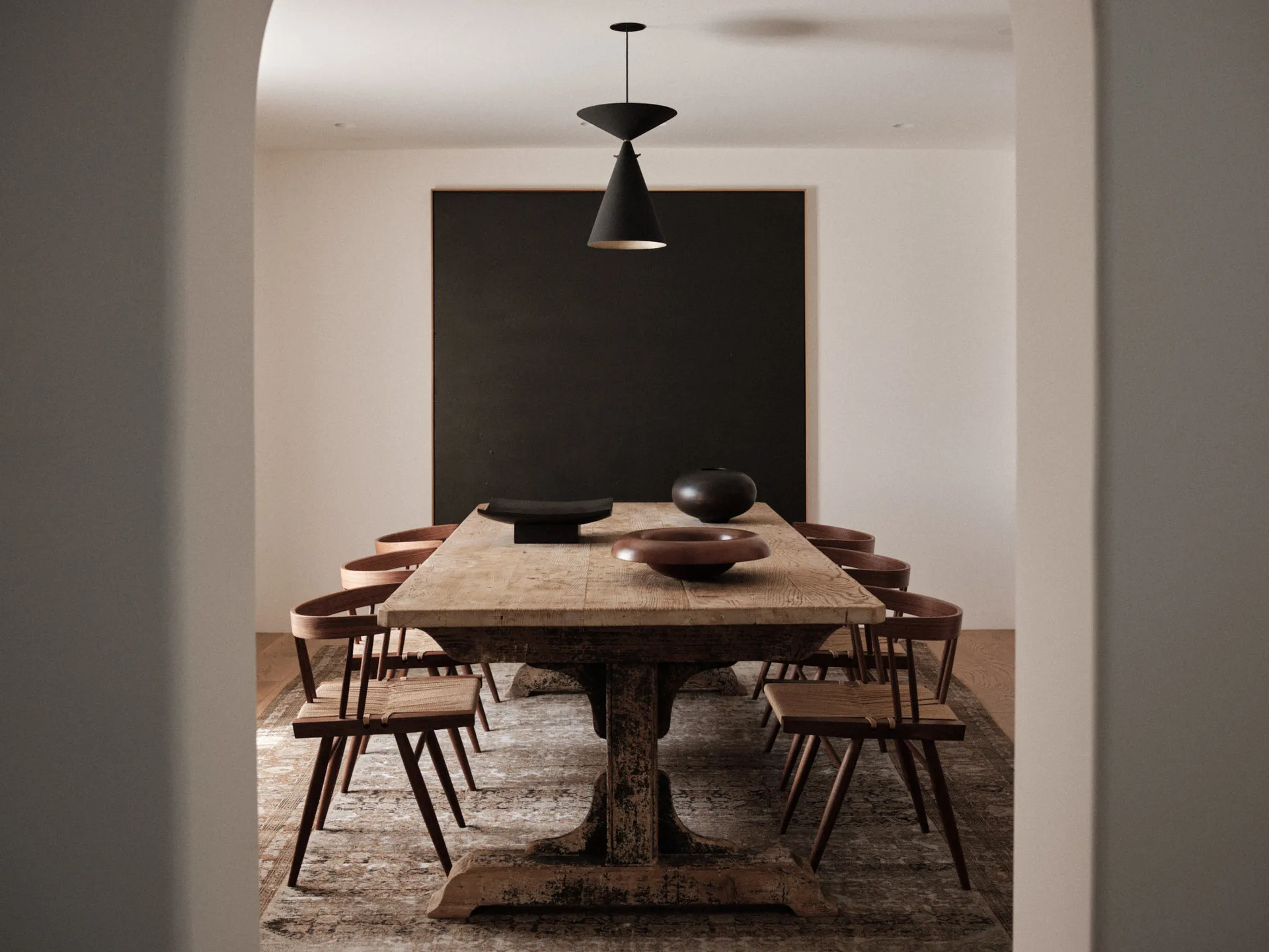 Surround 花瓶 17.5 cm, 芒果木 Audo Copenhagen