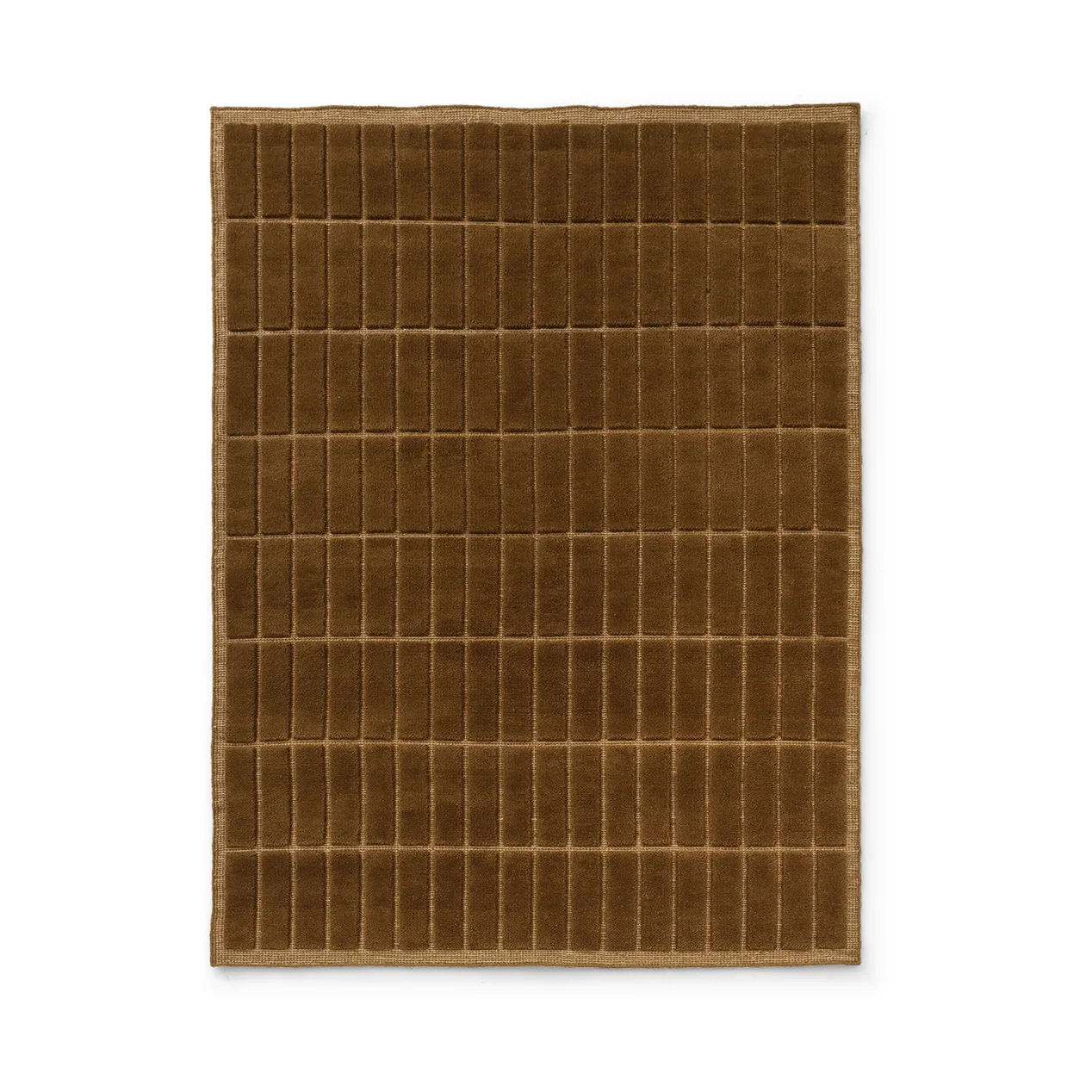 Tile 瓷砖纹理 地毯, 榛子棕_170x240cm Audo Copenhagen