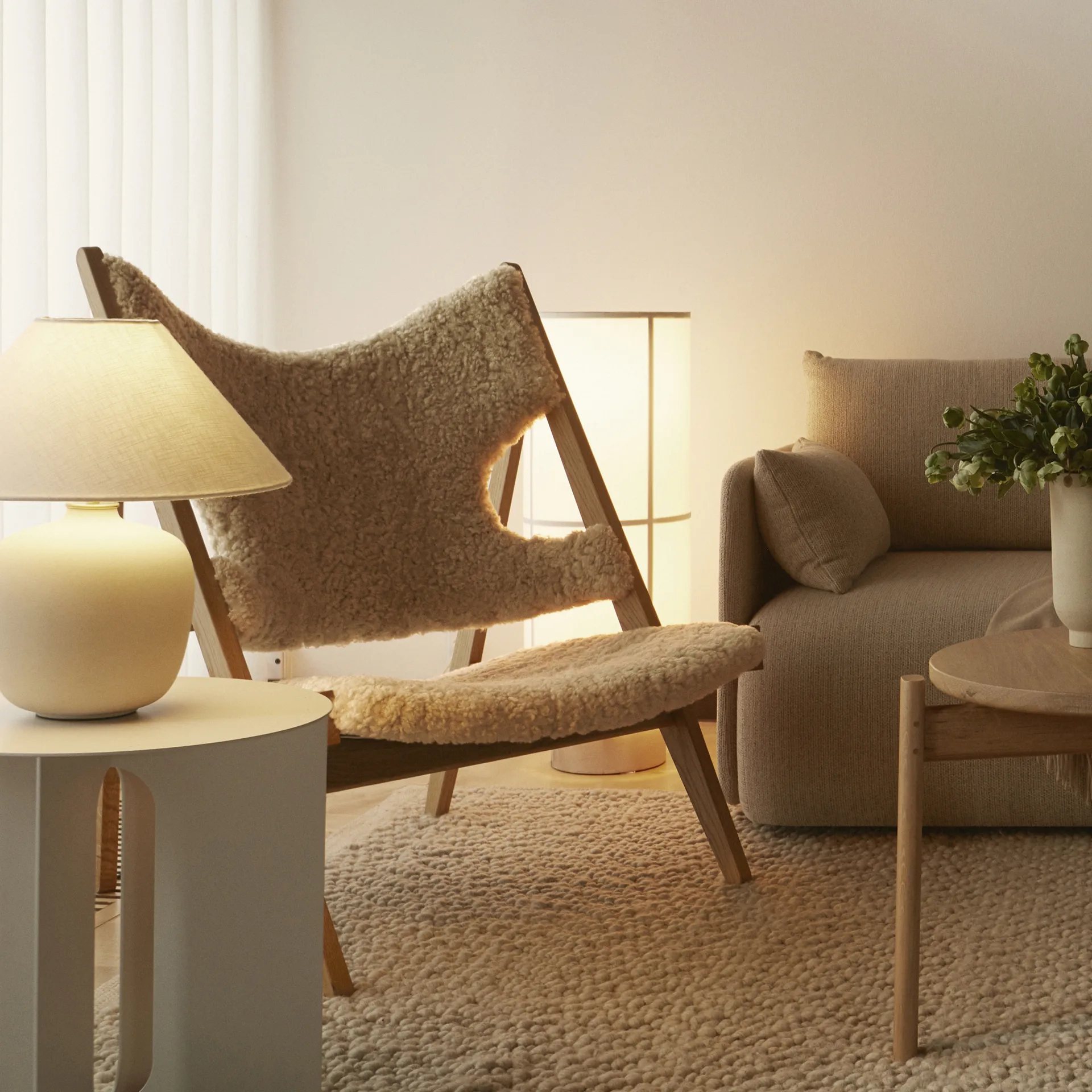 Torso 台灯 37 cm, 米白色 Audo Copenhagen