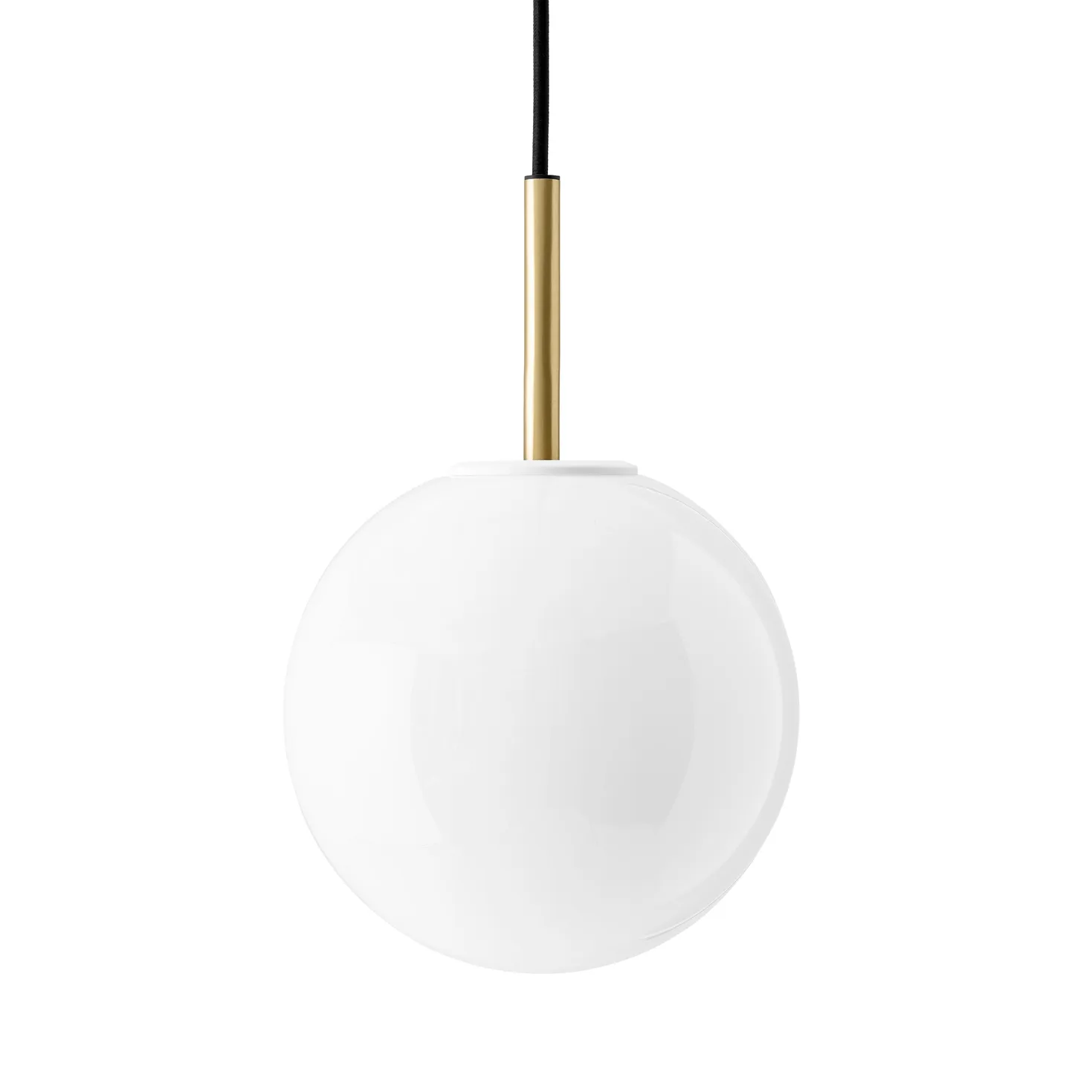TR吸顶灯黄铜色, Blankt opalglass Audo Copenhagen