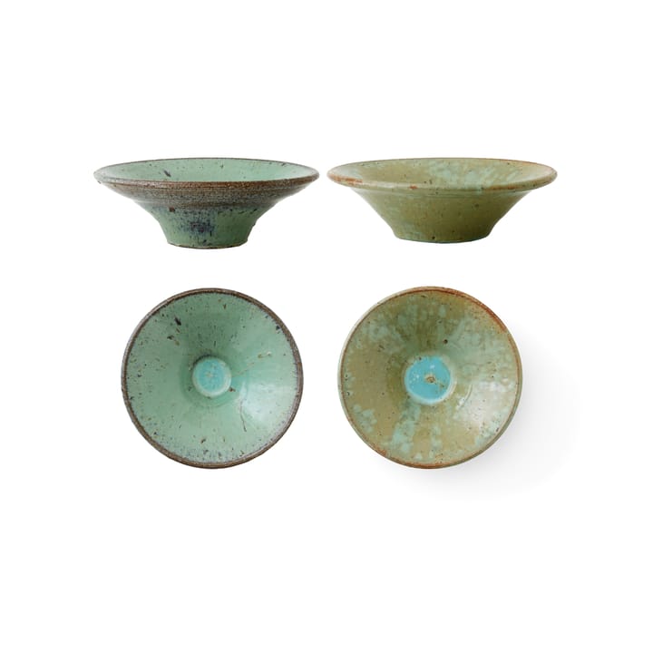 Triptych 碗 Ø22.5 cm, 珊瑚红 蓝色 Audo Copenhagen