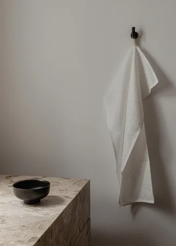 Troides 厨房毛巾 40x67cm 2件装 - 烧赭石色_白色 - Audo Copenhagen