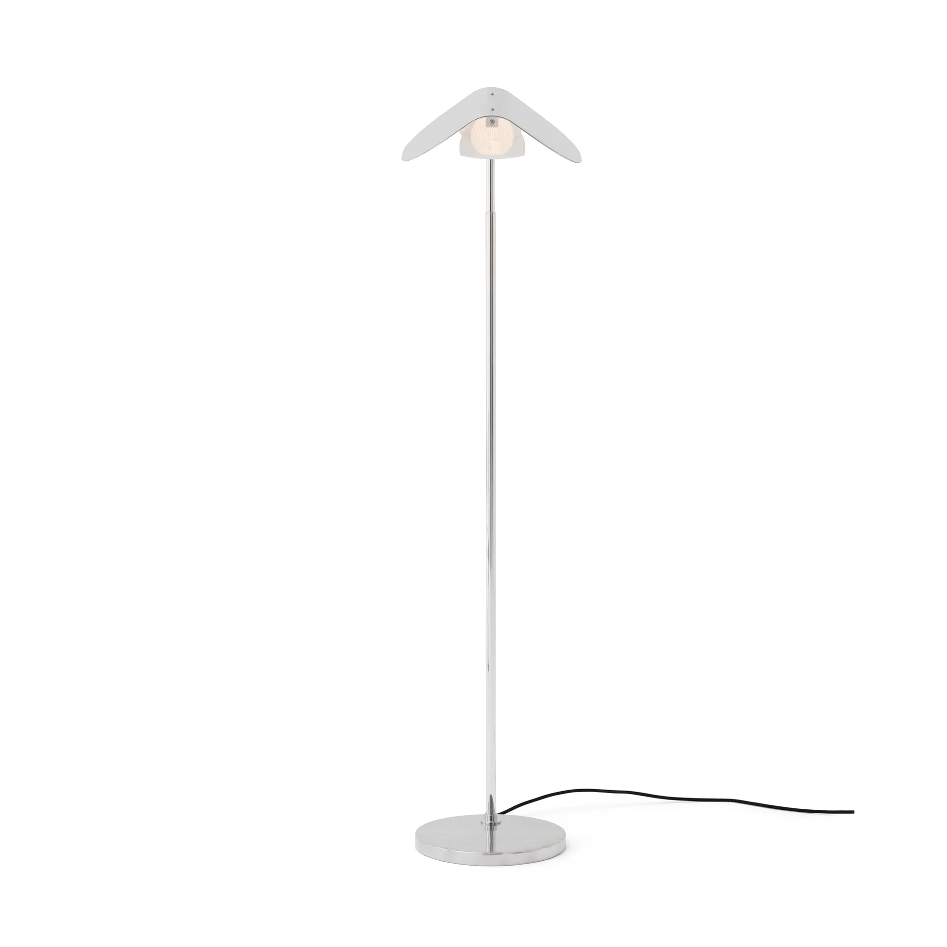Wing落地灯, 抛光铝制_115cm Audo Copenhagen