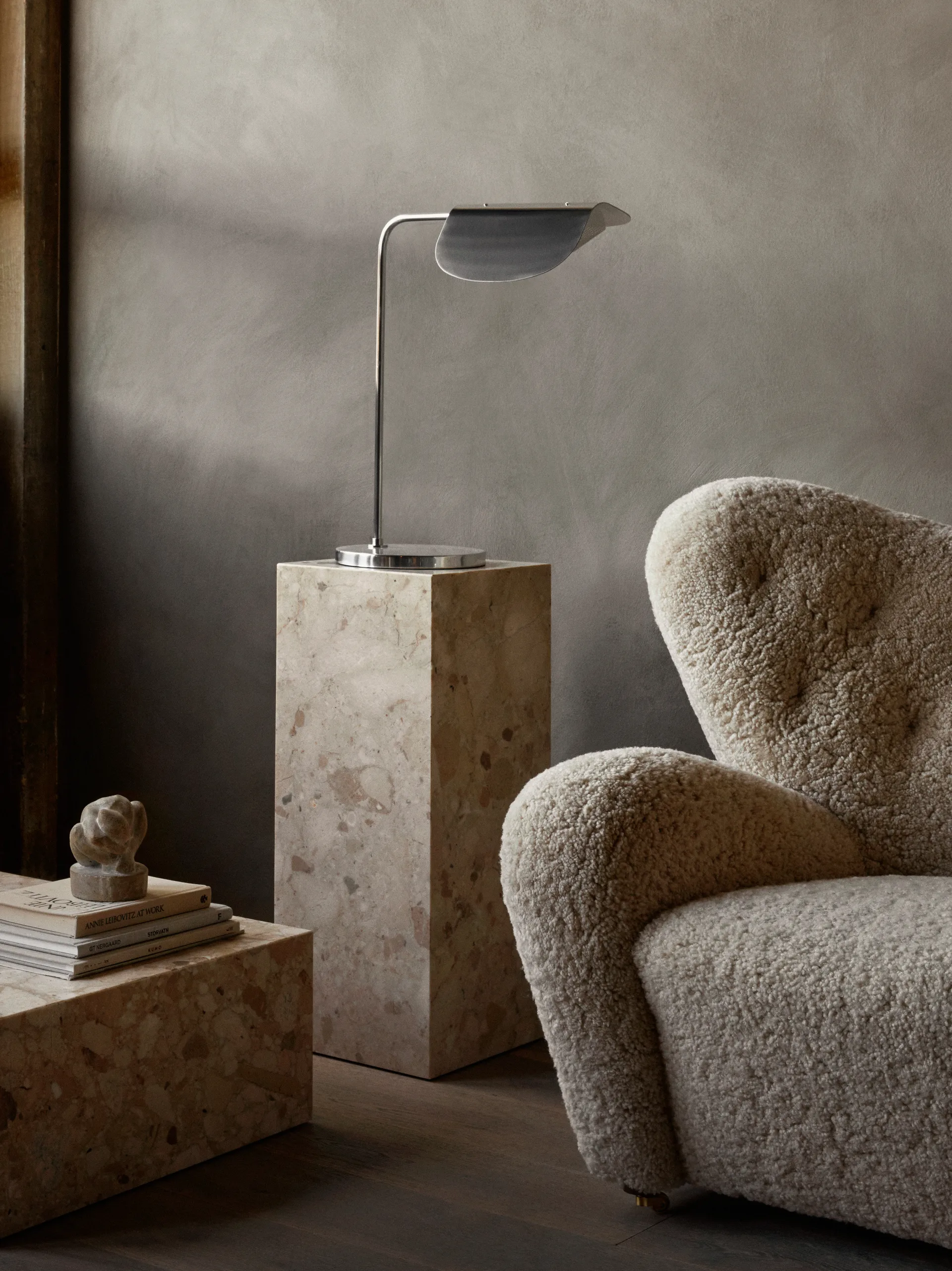 Wing 台灯 56 cm, 铝色 Audo Copenhagen