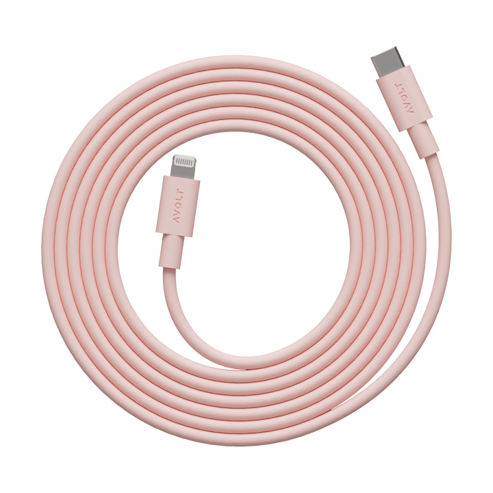 Cable 1 USB C to Lightning charging cable 2m - New 粉色 - Avolt