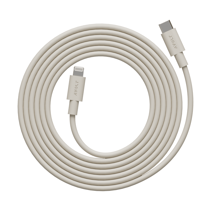 Cable 1 USB C to Lightning charging cable 2m - Nomad 沙色 - Avolt