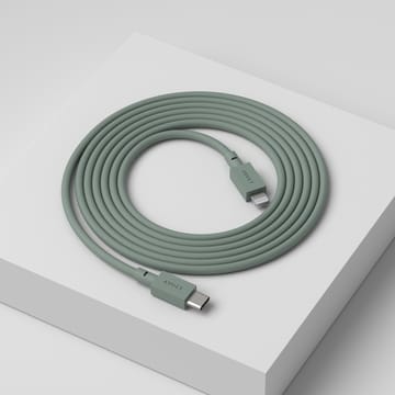 Cable 1 USB C to Lightning charging cable 2m - 自然木色 绿色 - Avolt
