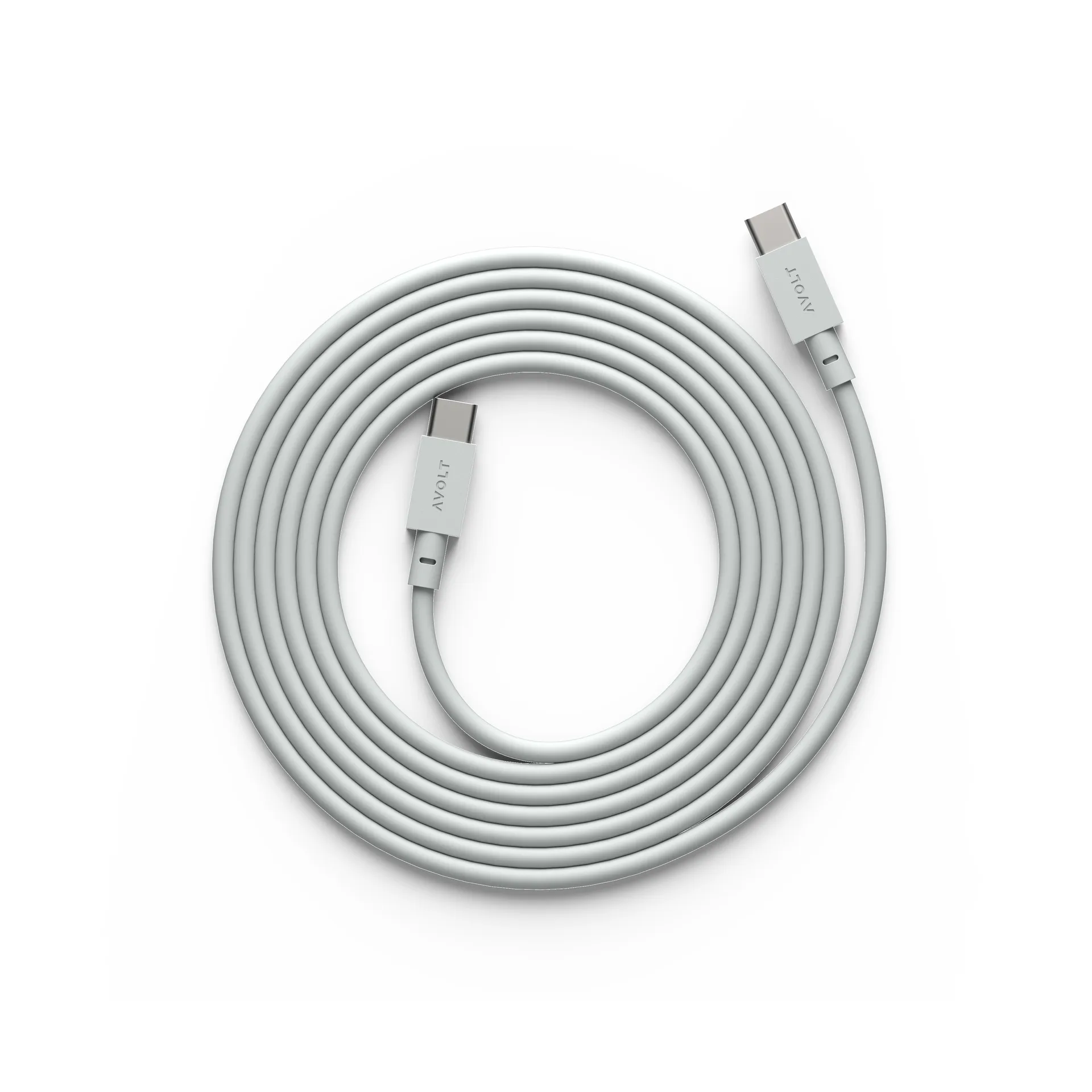 Cable 1 USB-C to USB-C charging cable 2 m, Gotland 灰色 Avolt