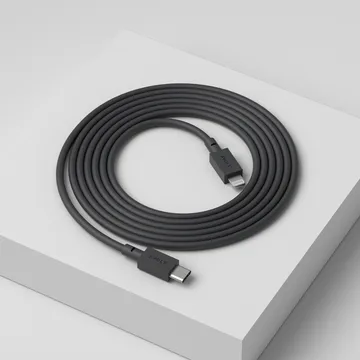 Cable 1 USB C转Lightning 充电线2m - 斯德哥尔摩黑 - Avolt