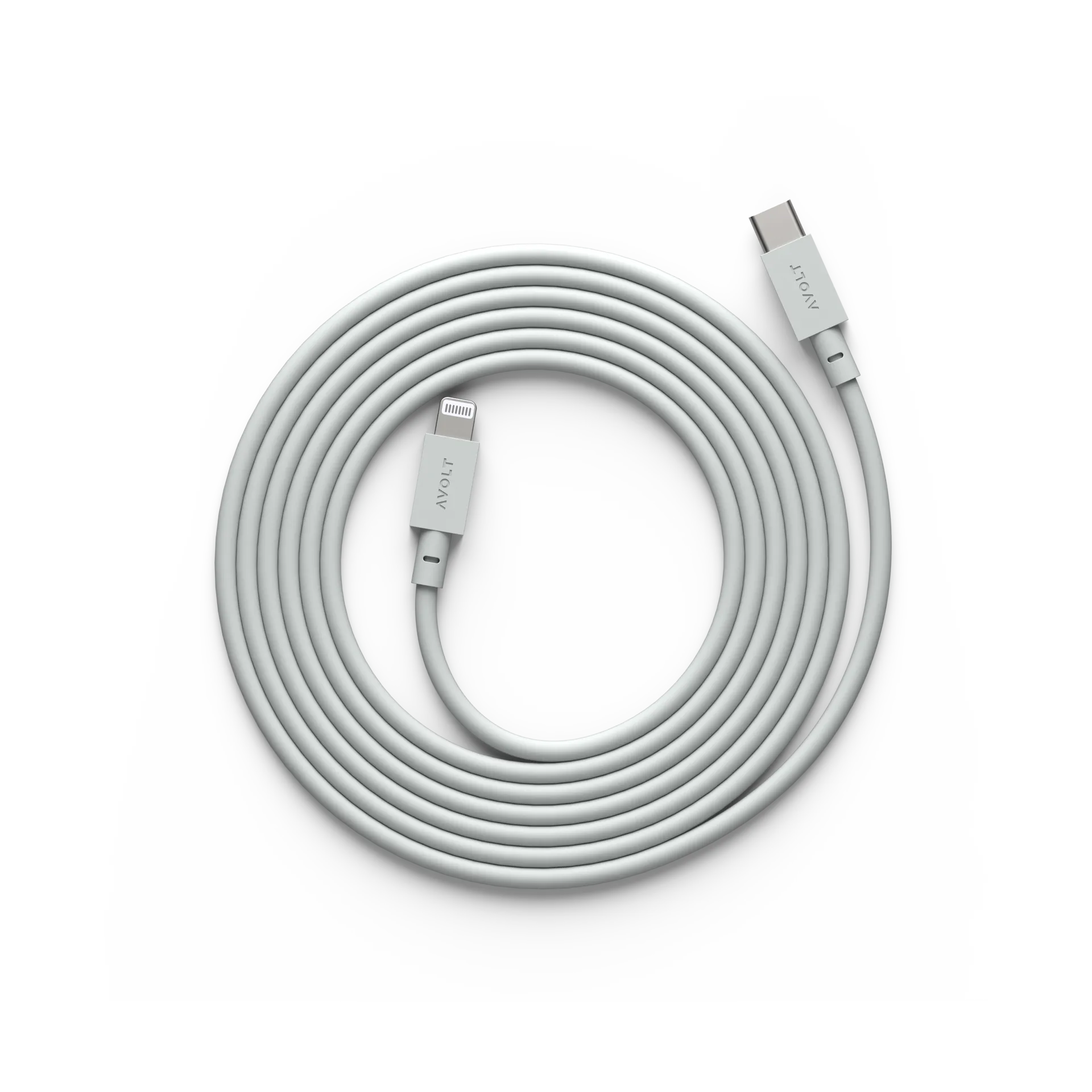 Cable 1 USB C转Lightning 充电线2m, 哥特兰灰 Avolt