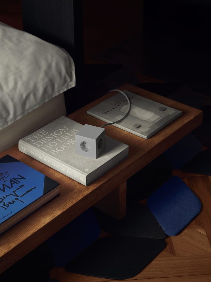 Square 1 power strip USB-C 30W 3 m, Gotland 灰色 Avolt