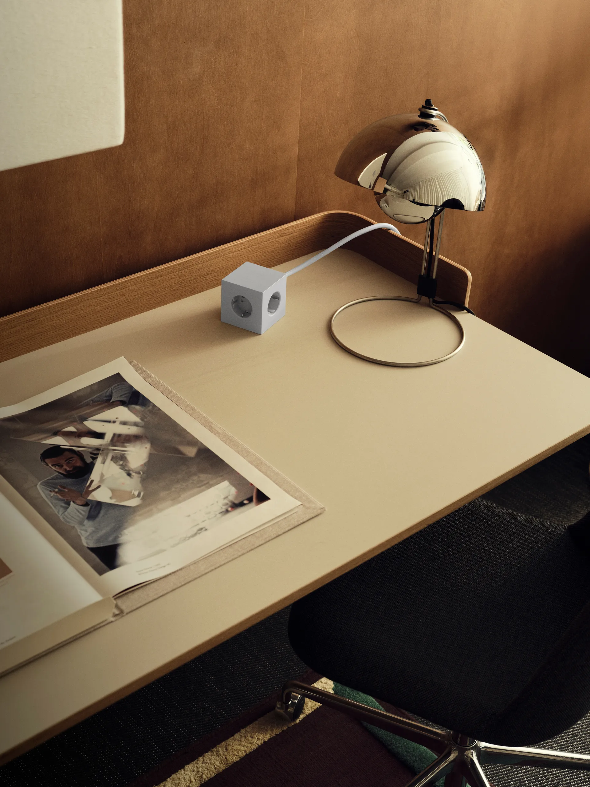 Square 1 power strip USB-C 30W 3 m, Gotland 灰色 Avolt