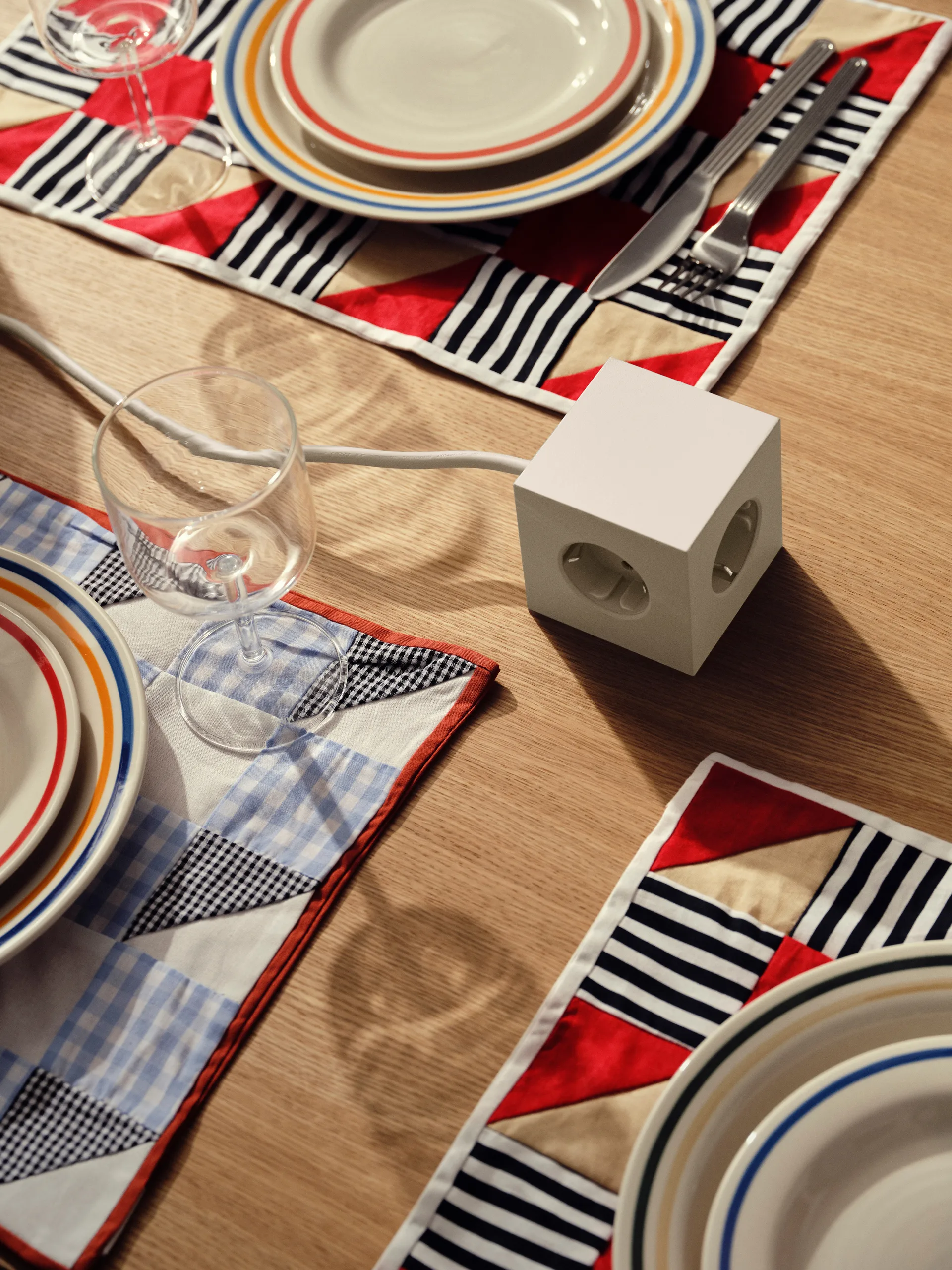 Square 1 power strip USB-C 30W 3 m, Nomad 沙色 Avolt