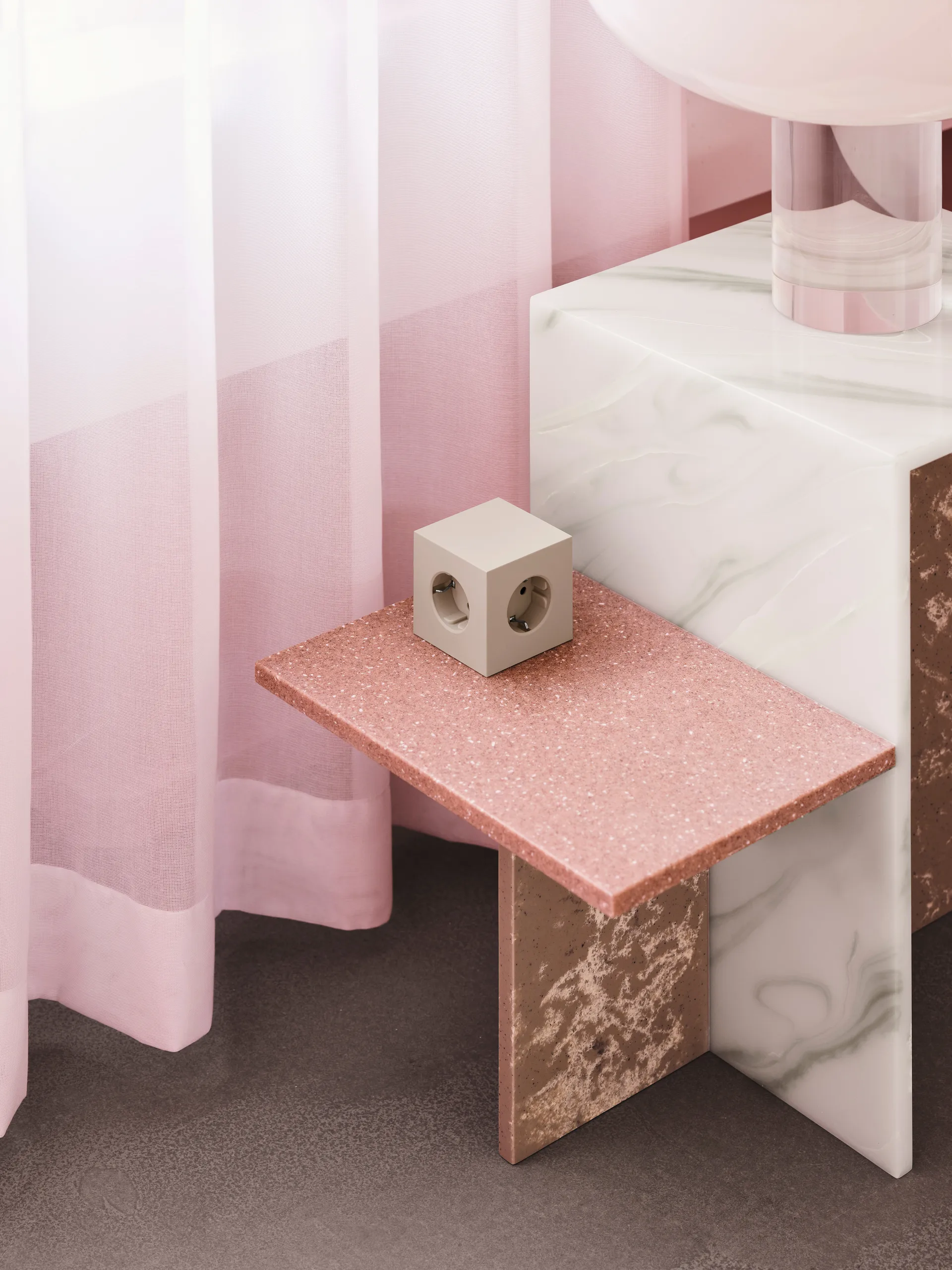 Square 1 power strip USB-C 30W 3 m, Nomad 沙色 Avolt