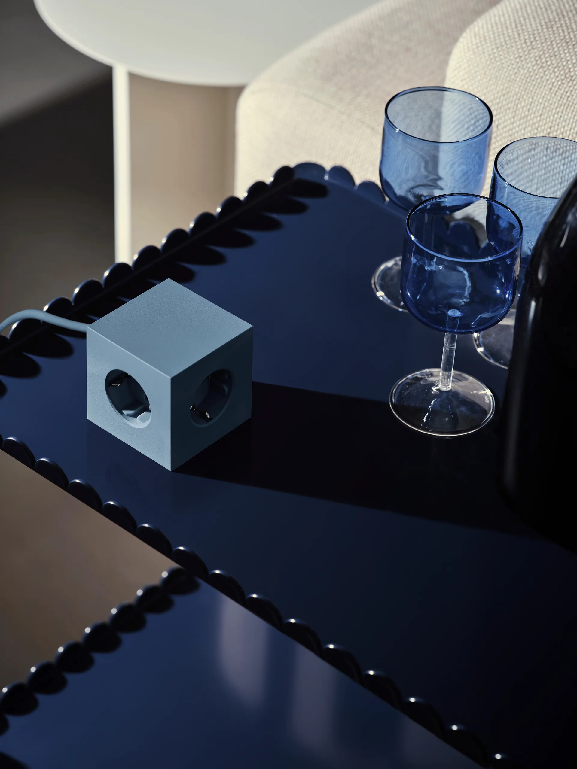 Square 1 power strip USB-C 30W 3 m, Shark 蓝色 Avolt