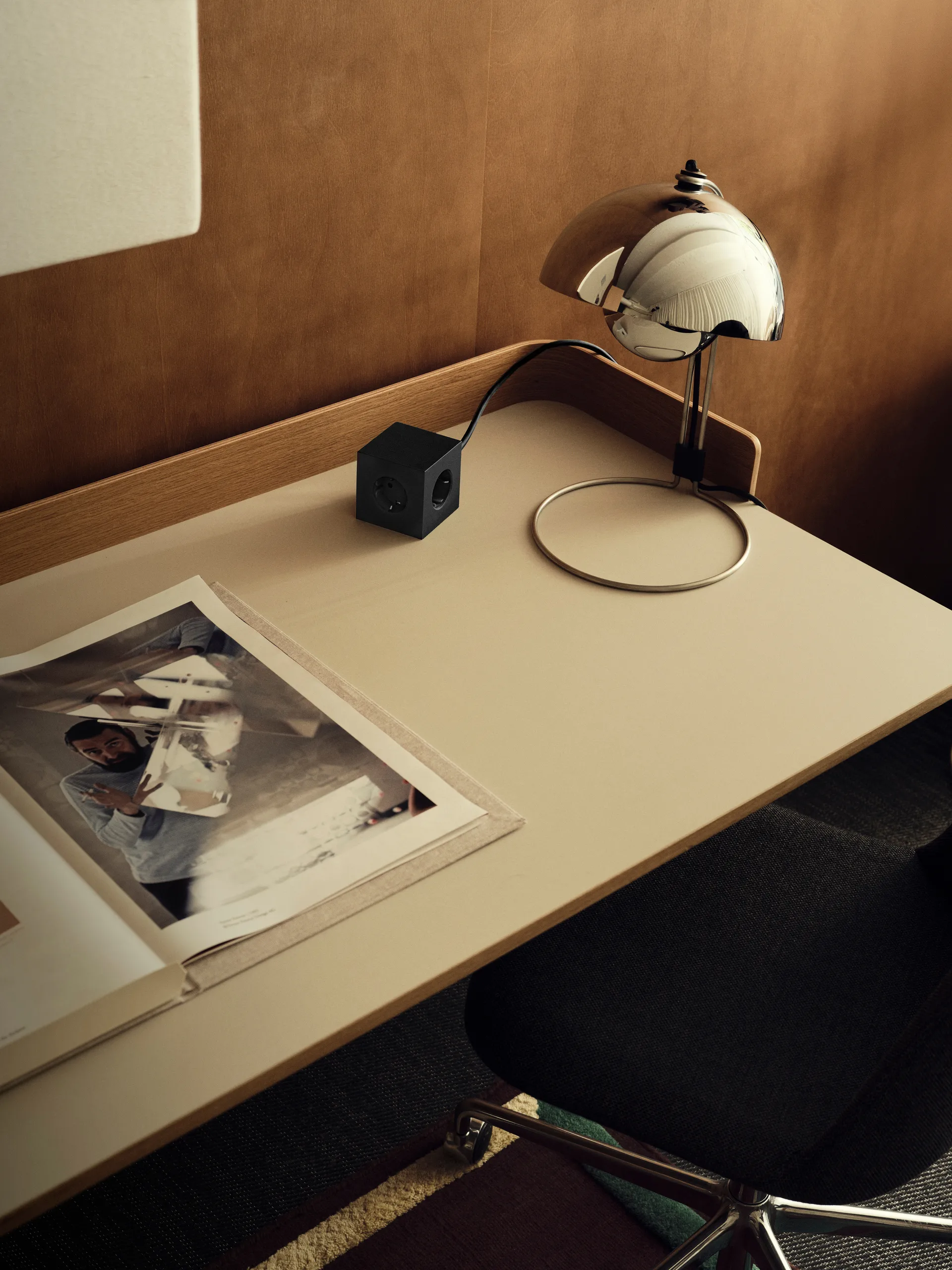 Square 1 power strip USB-C 30W 3 m, Stockholm 黑色 Avolt