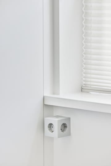 Square 1 socket USB-C 30W 1.8 m - 白色 Martinelli Luce edition - Avolt