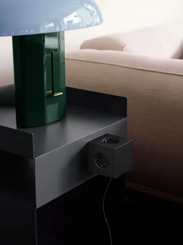 Square 1 插排 USB-C 30W 3m - 斯德哥尔摩黑 - Avolt