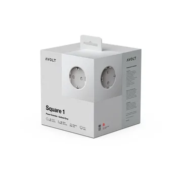 Square 1 插排 USB-C 30W 3m - 哥特兰灰 - Avolt