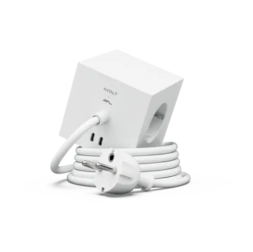 Square 1带30W USB-C插座1.8m - 白色_Martinelli Luce特别版 - Avolt