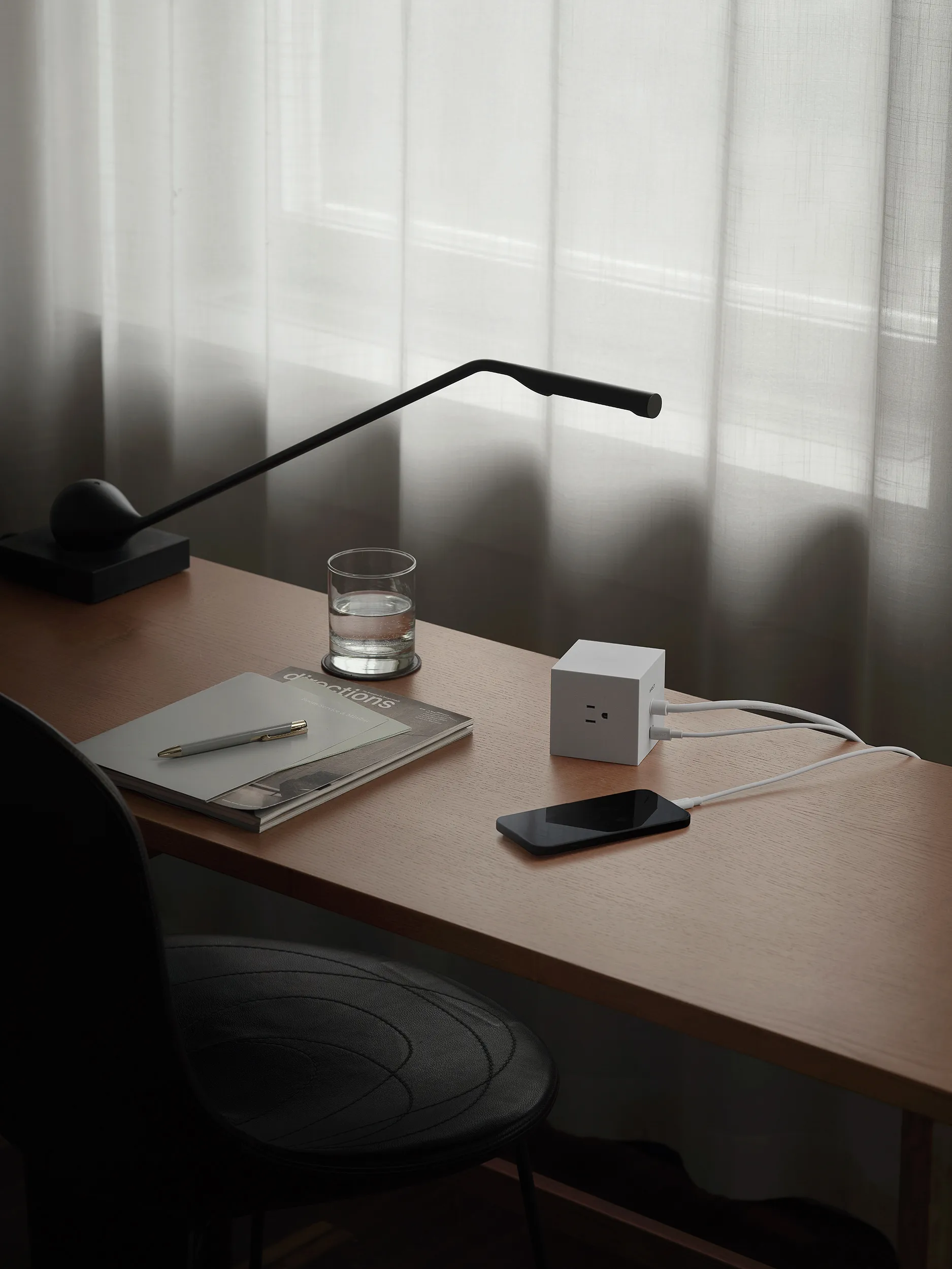 Square 1英规USB-C快充电源插座30W1.8米, 白色Martinelli Luce特别版 Avolt