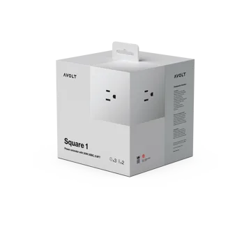 Square 1英规USB-C快充电源插座30W1.8米 - 哥特兰灰色 - Avolt