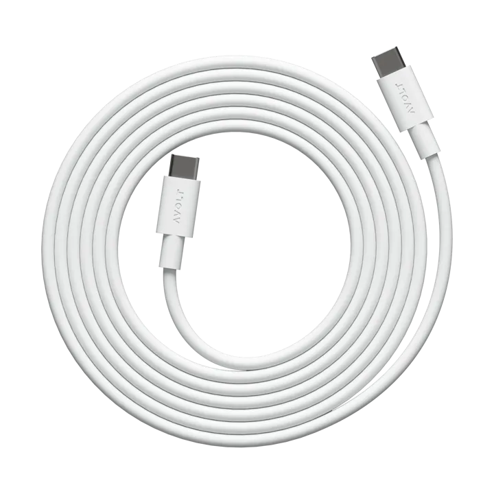 USB-C转USB-C充电数据线2m - 白色_Martinelli Luce特别版 - Avolt