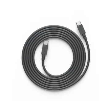 USB-C转USB-C充电数据线2m - 斯德哥尔摩黑 - Avolt