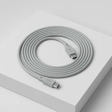 USB-C转USB-C充电数据线2m - 哥特兰灰 - Avolt