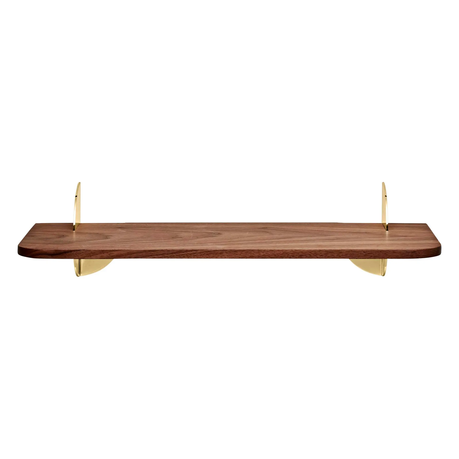 Aedes shelf 50 cm, wallnut-gold AYTM