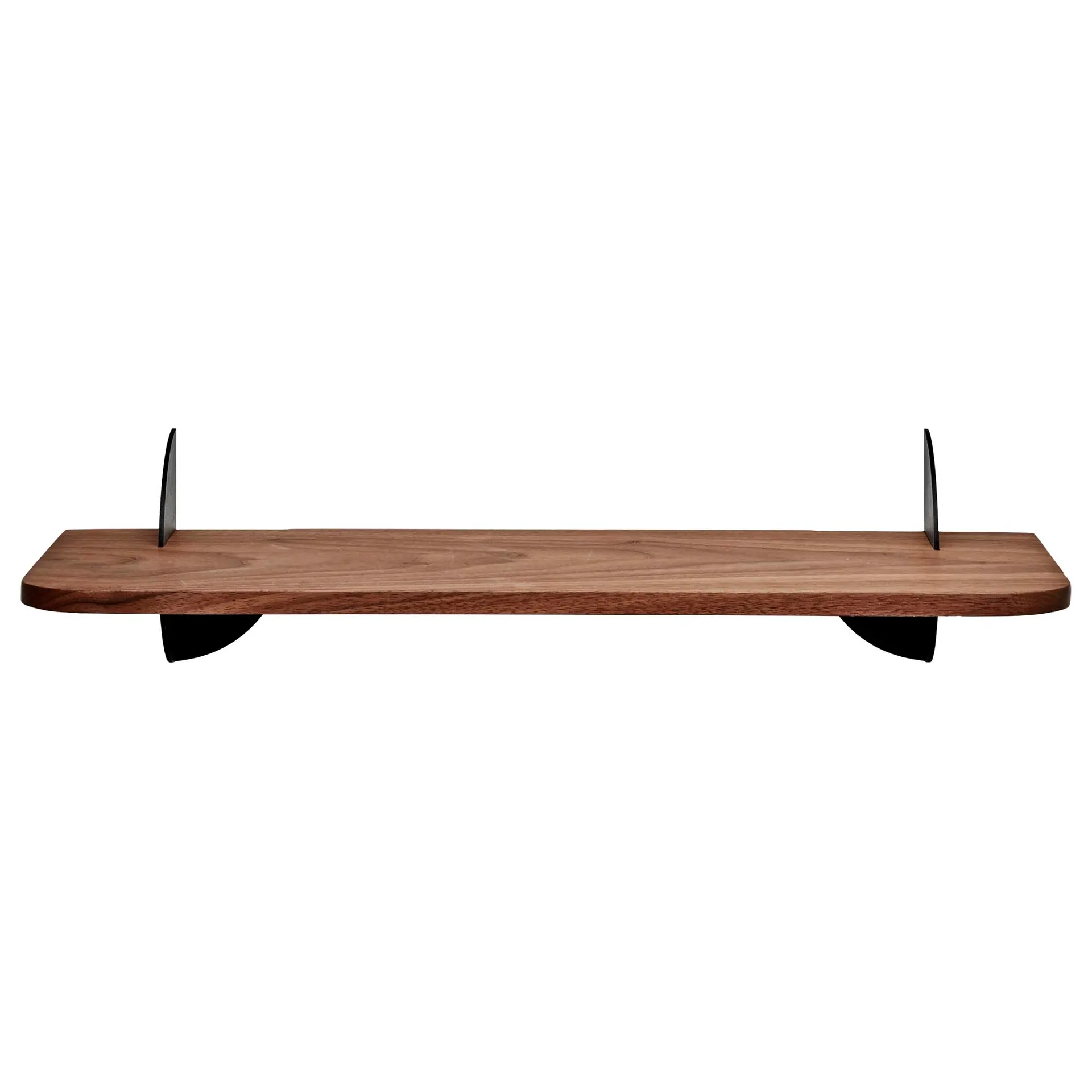 Aedes shelf 80 cm, wallnut-黑色 AYTM