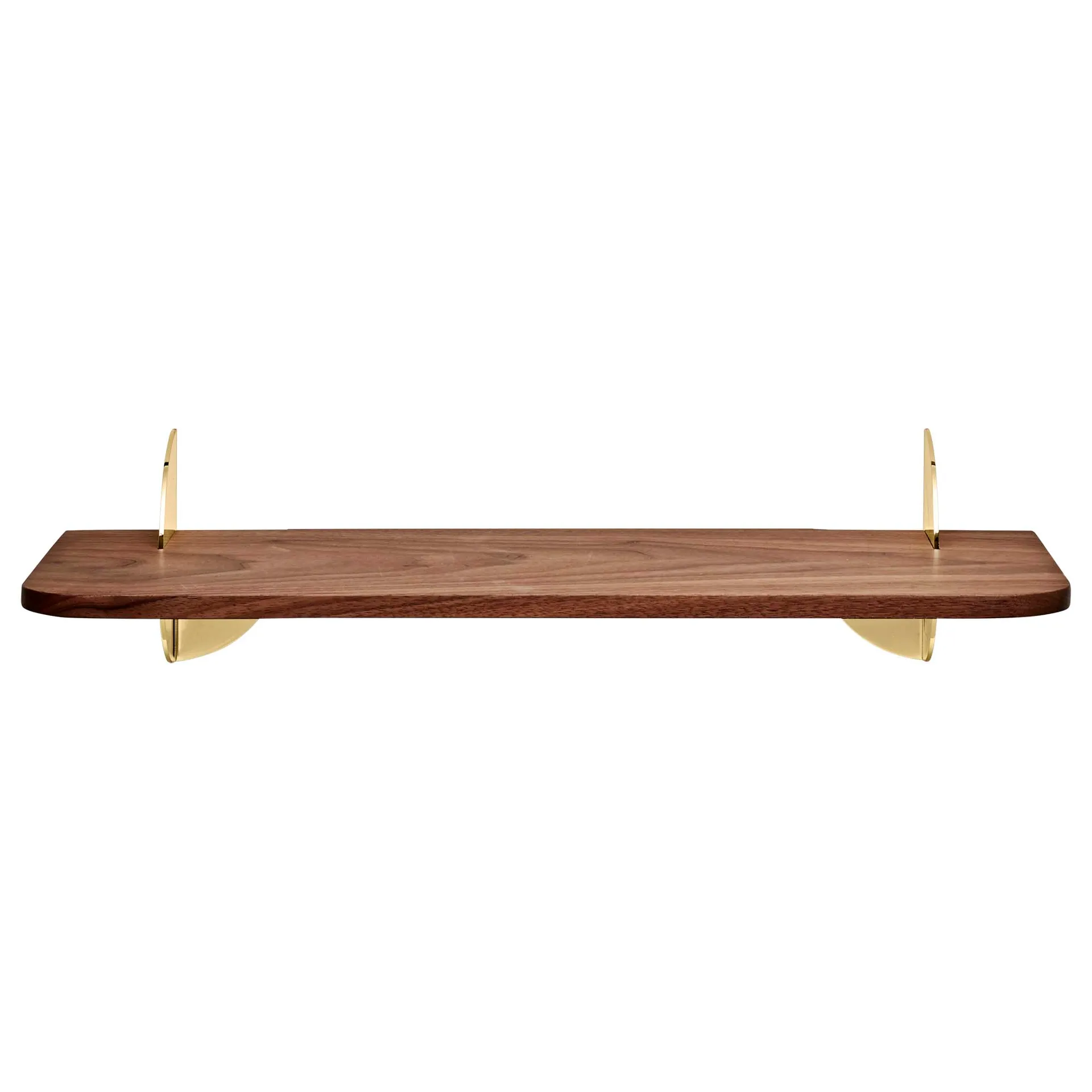 Aedes shelf 80 cm, wallnut-gold AYTM