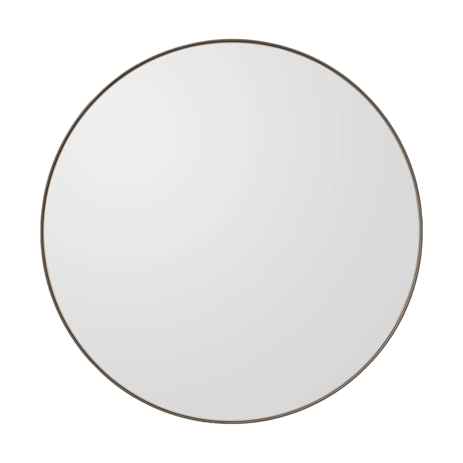 Circum mirror Ø50 cm, Clear-灰褐色（Taupe） AYTM
