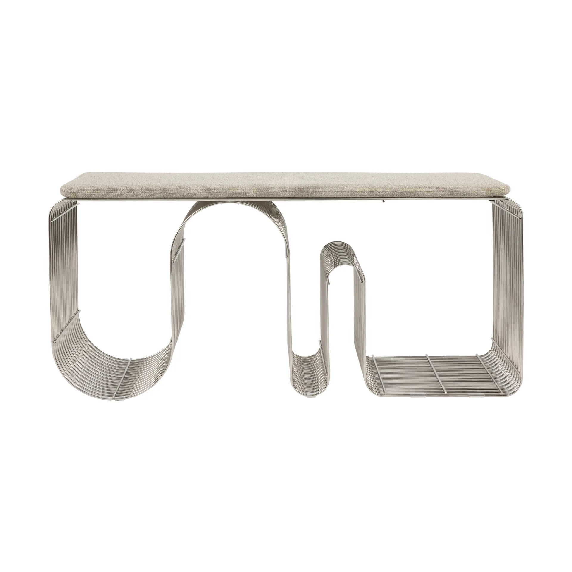 Curva 长凳座垫 32x95.5cm, 灰褐色 AYTM